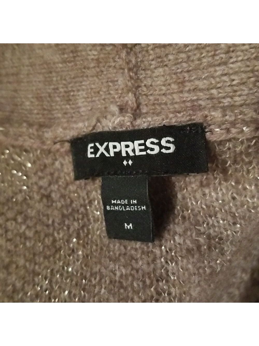 Express Open Cardigan Size Medium - Picture 5 of 7